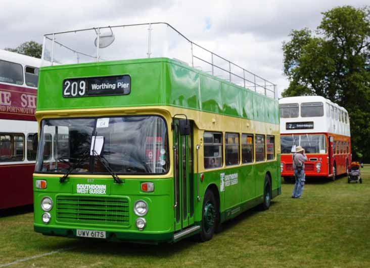 Southdown Bristol VRTSL3 ECW 617 open top